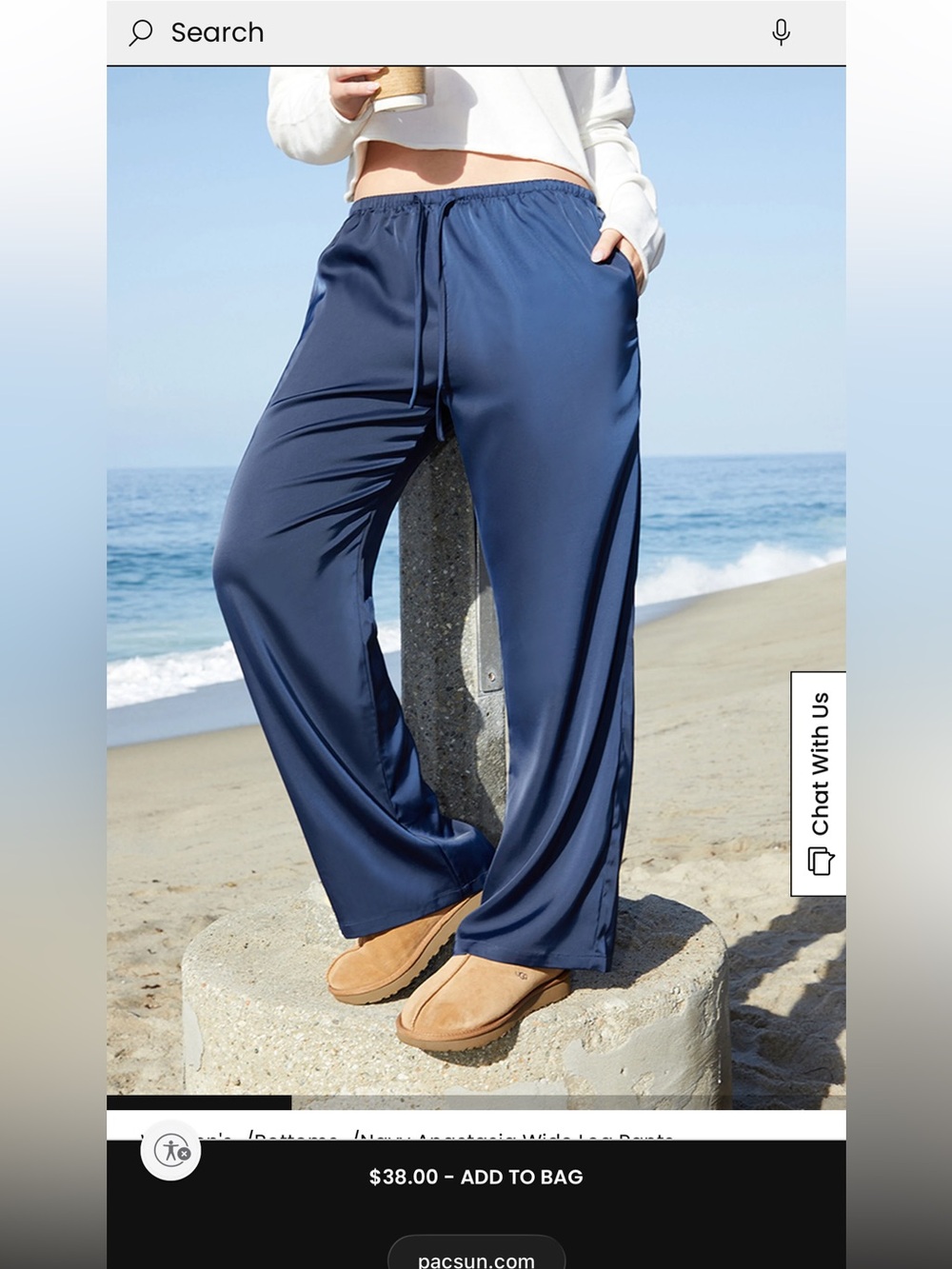 John Galt/brandy Melville Anastasia wide leg pants